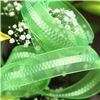 Order  21mm Sheer Ribbon - Zipper Lime